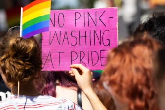 csd monnem pride 2024 07 13 82 cki pink washing 340x227 - "Monnem Pride" für Vielfalt und gegen rechte Ideologien auf der Straße