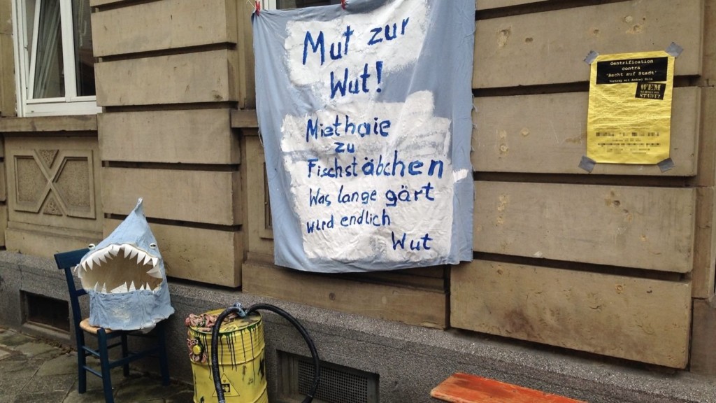 Schon "FairMieten" hat sich 2014 regelmäßig in der Kobellstraße 20 getroffen, nun residiert das "ewwe longt's" dort (Archivbild 2014) | Foto: M. Schülke