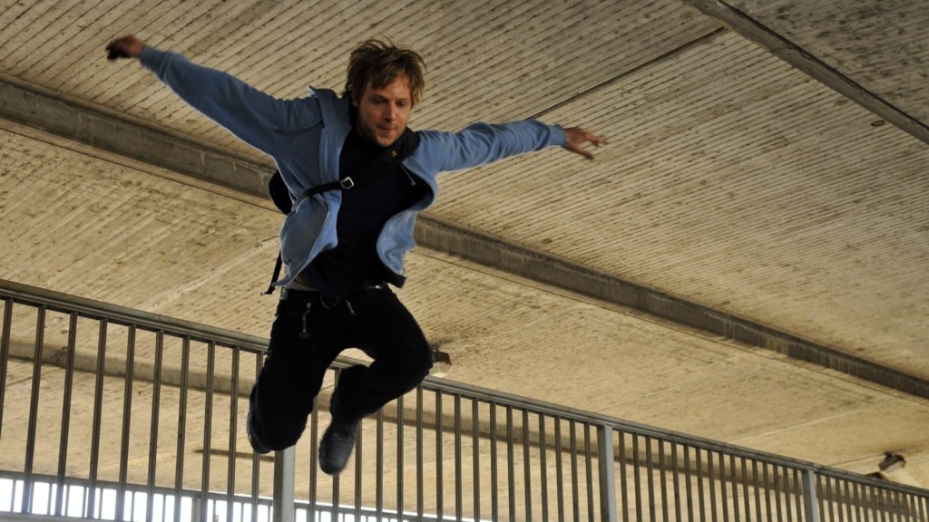 Parkour: Christoph_Letkowski kennt sich mit den Höhen und Tiefen Mannheims aus | Foto: Dirk Häger (www.shapefish.de)