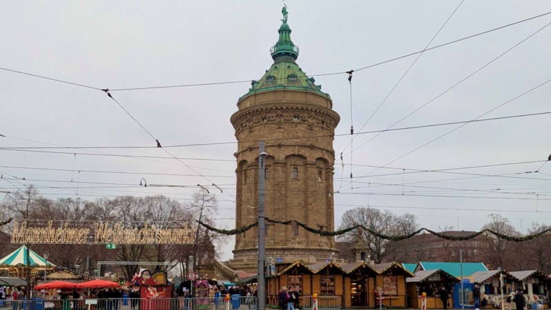 Der Mannheimer Weihnachtsmarkt am Wasserturm (Symbolbild) | Foto: privat